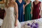 PART1: The Night Before My Wedding, My Sister Sent Me A Photo Of My Dress Cut To Pieces And Texted, “Oops. Guess The Ugly Dress Matches The Ugly Bride.” My Mom Said, “Don’t Be Dramatic.” I Didn’t Cry. I Just Called My Insurance Company—And By Noon, Two Officers Were Standing At My Sister’s Door…
