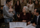 At Thanksgiving, Grandma looked at my worn clothes and my baby’s secondhand blanket and asked why the $180,000 she sent hadn’t been enough. I thought she was confused until my aunt dropped the candle in her hand and the entire room fell silent. Then Grandma reached for her phone and said six words that changed our family forever: “Bring every record. No one leaves.”